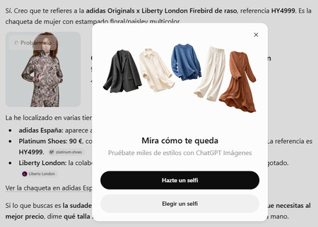 ChatGPT essayer des vêtements